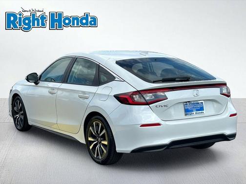 Platinum White Pearl 2023 Honda Civic EX-L
