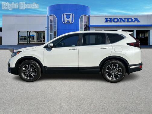 Platinum White Pearl 2020 Honda CR-V AWD EX