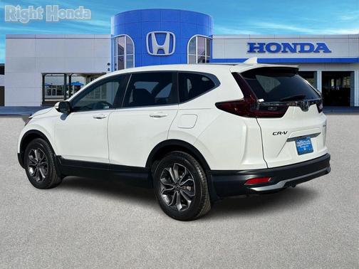 Platinum White Pearl 2020 Honda CR-V AWD EX
