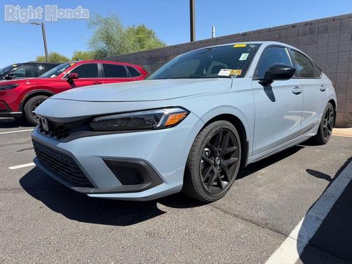 Sonic Gray Pearl 2024 Honda Civic Sport