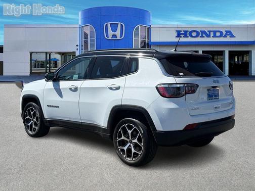 Bright White Clearcoat 2025 Jeep Compass Limited