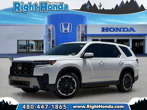 Platinum White Pearl 2026 Honda Pilot Touring 8-Passenger