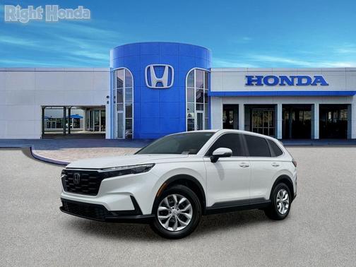 Platinum White Pearl 2024 Honda CR-V LX 2WD