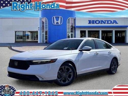 Platinum White Pearl 2023 Honda Accord EX