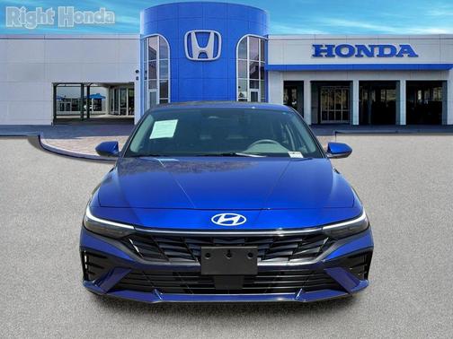 Intense Blue 2025 Hyundai ELANTRA SEL