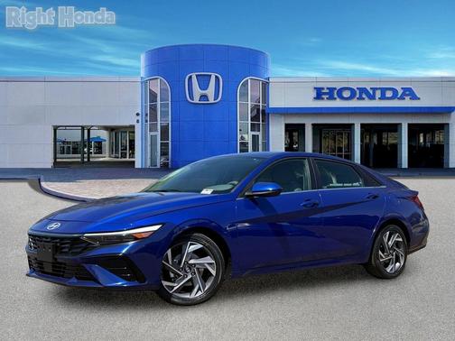 Intense Blue 2025 Hyundai ELANTRA SEL