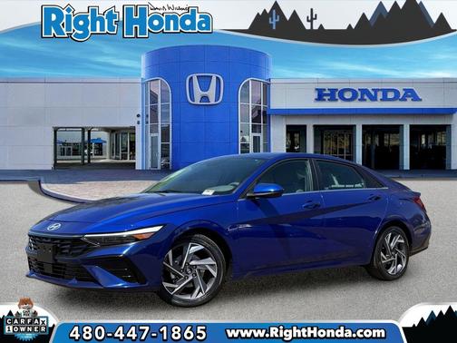 Intense Blue 2025 Hyundai ELANTRA SEL