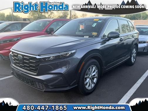 Meteorite Gray Metallic 2024 Honda CR-V EX 2WD