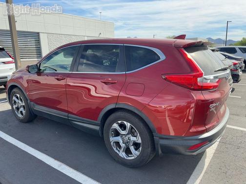 Red 2018 Honda CR-V EX