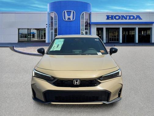 Sand Dune Pearl 2026 Honda Civic Hybrid Sport Touring