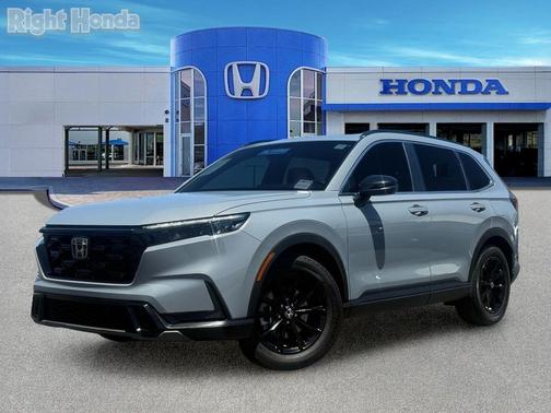 Urban Gray Pearl 2025 Honda CR-V Hybrid Sport FWD