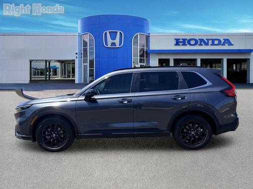 Meteorite Gray Metallic 2025 Honda CR-V Hybrid Sport FWD