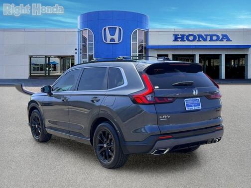 Meteorite Gray Metallic 2025 Honda CR-V Hybrid Sport FWD