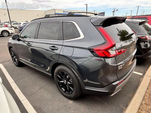 Meteorite Gray Metallic 2025 Honda CR-V Hybrid Sport FWD