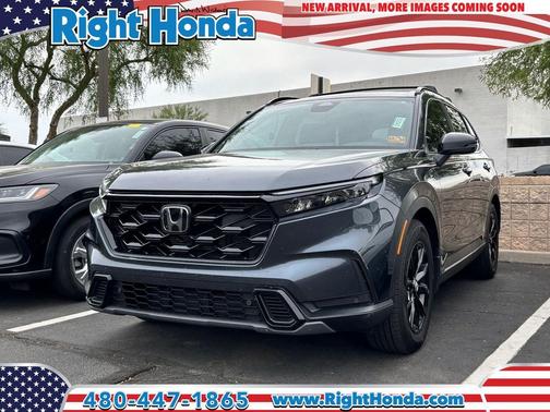 Meteorite Gray Metallic 2025 Honda CR-V Hybrid Sport FWD