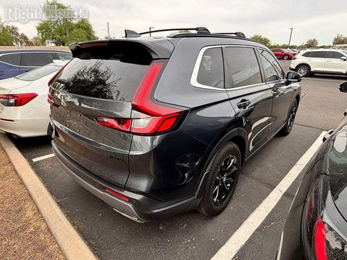 Meteorite Gray Metallic 2025 Honda CR-V Hybrid Sport FWD