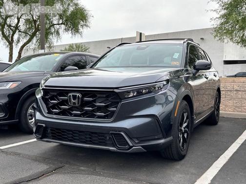 Meteorite Gray Metallic 2025 Honda CR-V Hybrid Sport FWD