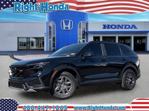Crystal Black Pearl 2026 Honda CR-V Hybrid TrailSport AWD