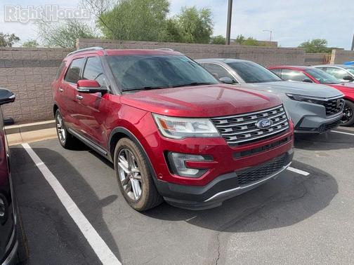 Ruby Red Metallic 2016 Ford Explorer Limited