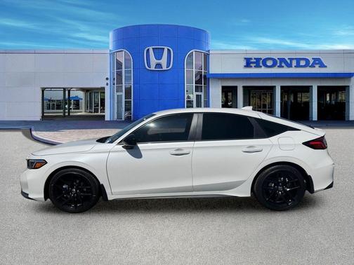 Platinum White Pearl 2026 Honda Civic Sport