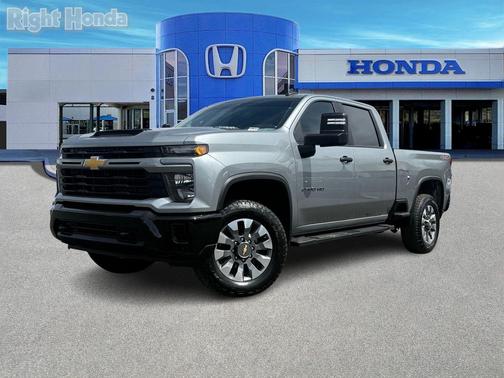 Sterling Gray Metallic 2025 Chevrolet Silverado 2500 Custom