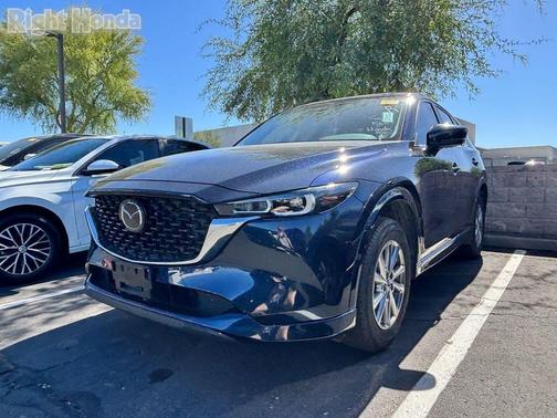 Deep Crystal Blue Mica 2025 Mazda CX-5 2.5 S Preferred Package
