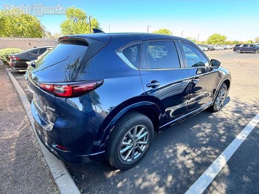Deep Crystal Blue Mica 2025 Mazda CX-5 2.5 S Preferred Package