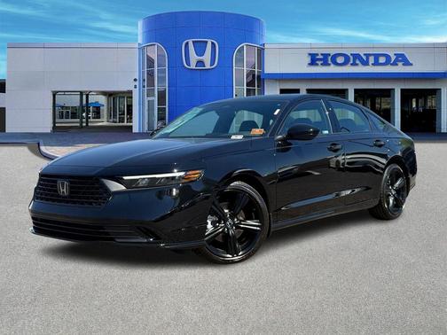 Crystal Black Pearl 2026 Honda Accord Hybrid Sport-L