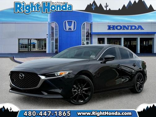 Jet Black Mica 2024 Mazda Mazda3 2.5 S Select Sport