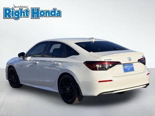 Platinum White Pearl 2026 Honda Civic Sport