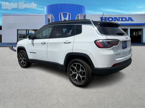 Bright White Clearcoat 2025 Jeep Compass Limited