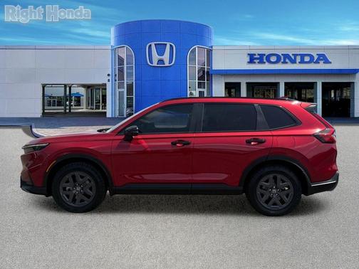Radiant Red Metallic 2026 Honda CR-V Hybrid TrailSport AWD