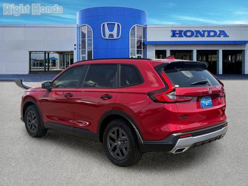 Radiant Red Metallic 2026 Honda CR-V Hybrid TrailSport AWD