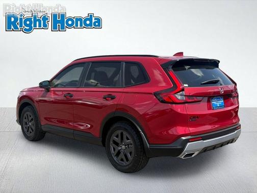 Radiant Red Metallic 2026 Honda CR-V Hybrid TrailSport AWD