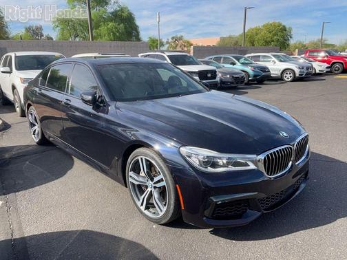 Carbon Black Metallic 2016 BMW 750 i xDrive