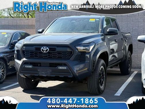 Gray 2024 Toyota Tacoma TRD Off-Road