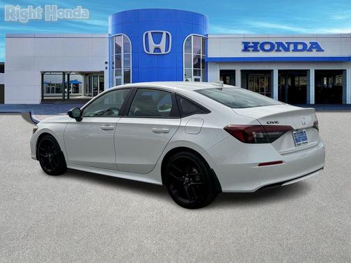 Platinum White Pearl 2026 Honda Civic Sport