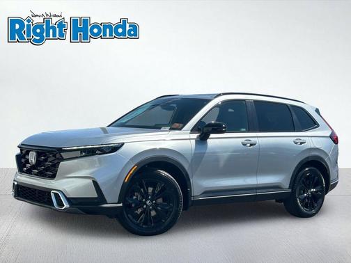 Solar Silver Metallic 2026 Honda CR-V Hybrid Sport Touring AWD