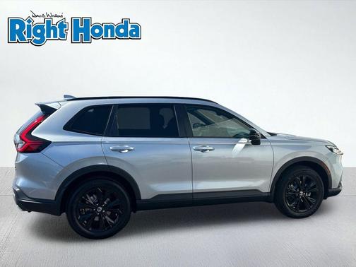 Solar Silver Metallic 2026 Honda CR-V Hybrid Sport Touring AWD