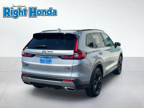 Solar Silver Metallic 2026 Honda CR-V Hybrid Sport Touring AWD