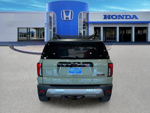 Ash Green Metallic 2026 Honda Passport AWD TrailSport Elite Blackout