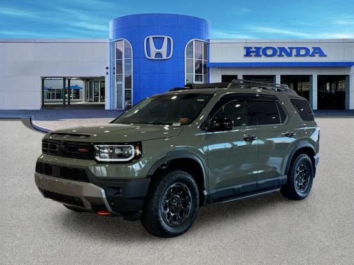Ash Green Metallic 2026 Honda Passport AWD TrailSport Elite Blackout