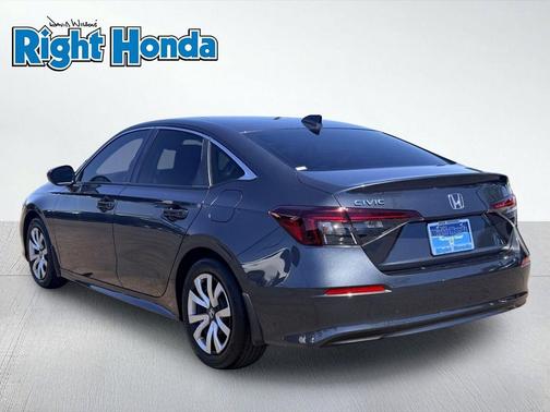 Meteorite Gray Metallic 2025 Honda Civic LX