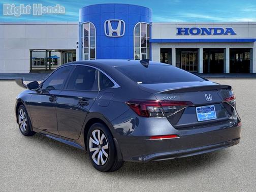 Meteorite Gray Metallic 2025 Honda Civic LX