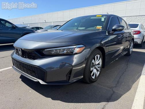 Meteorite Gray Metallic 2025 Honda Civic LX