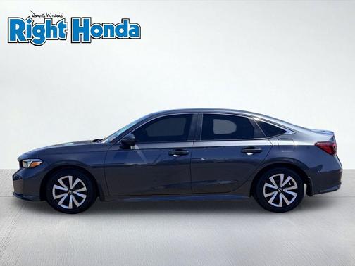 Meteorite Gray Metallic 2025 Honda Civic LX