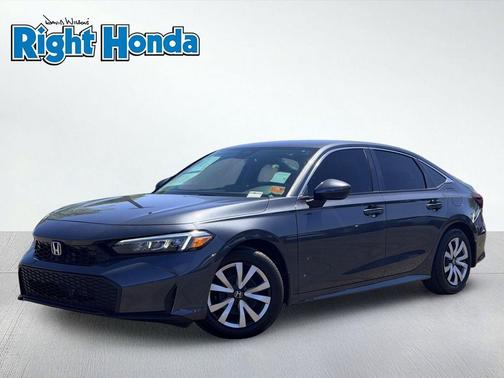 Meteorite Gray Metallic 2025 Honda Civic LX