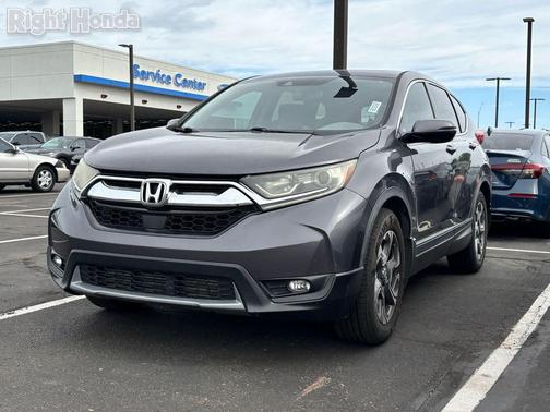 Lunar Silver Metallic 2019 Honda CR-V EX-L
