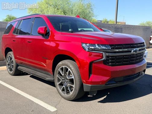 Cherry Red Tintcoat 2022 Chevrolet Tahoe 4WD RST