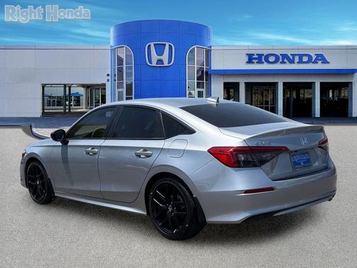 Lunar Silver Metallic 2023 Honda Civic Sport